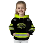 customized nevada wolf pack safety motif black neon green hoodie best selling