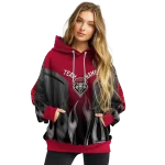 customized new mexico lobos flame design red hoodie best selling