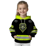 customized new mexico lobos safety motif black neon green hoodie best selling