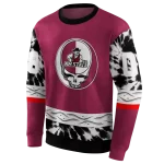 customized new mexico state aggies grateful vibes crimson hoodie best selling