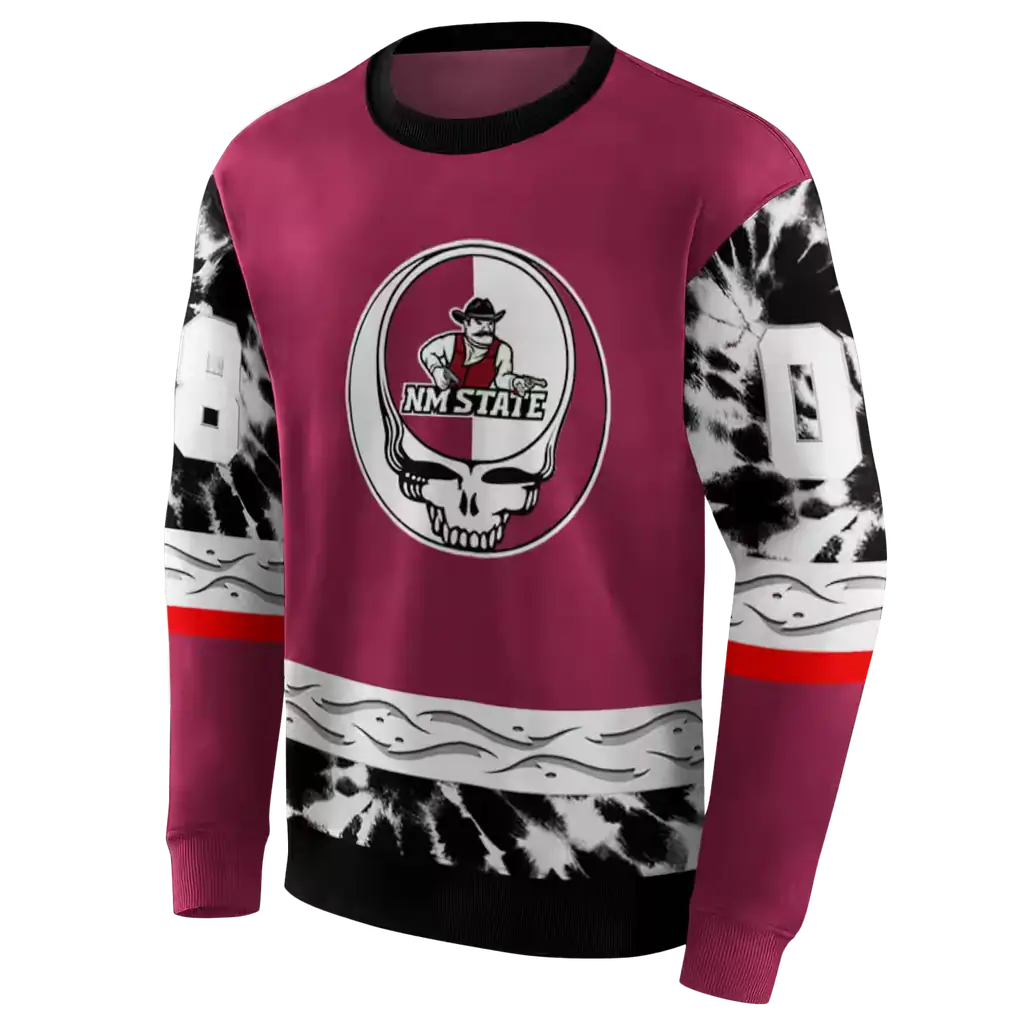 customized new mexico state aggies grateful vibes crimson hoodie new arrival customized new mexico state aggies grateful vibes crimson hoodie new arrival