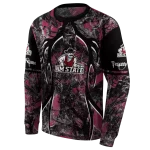 customized new mexico state aggies hunting theme crimson black hoodie best selling