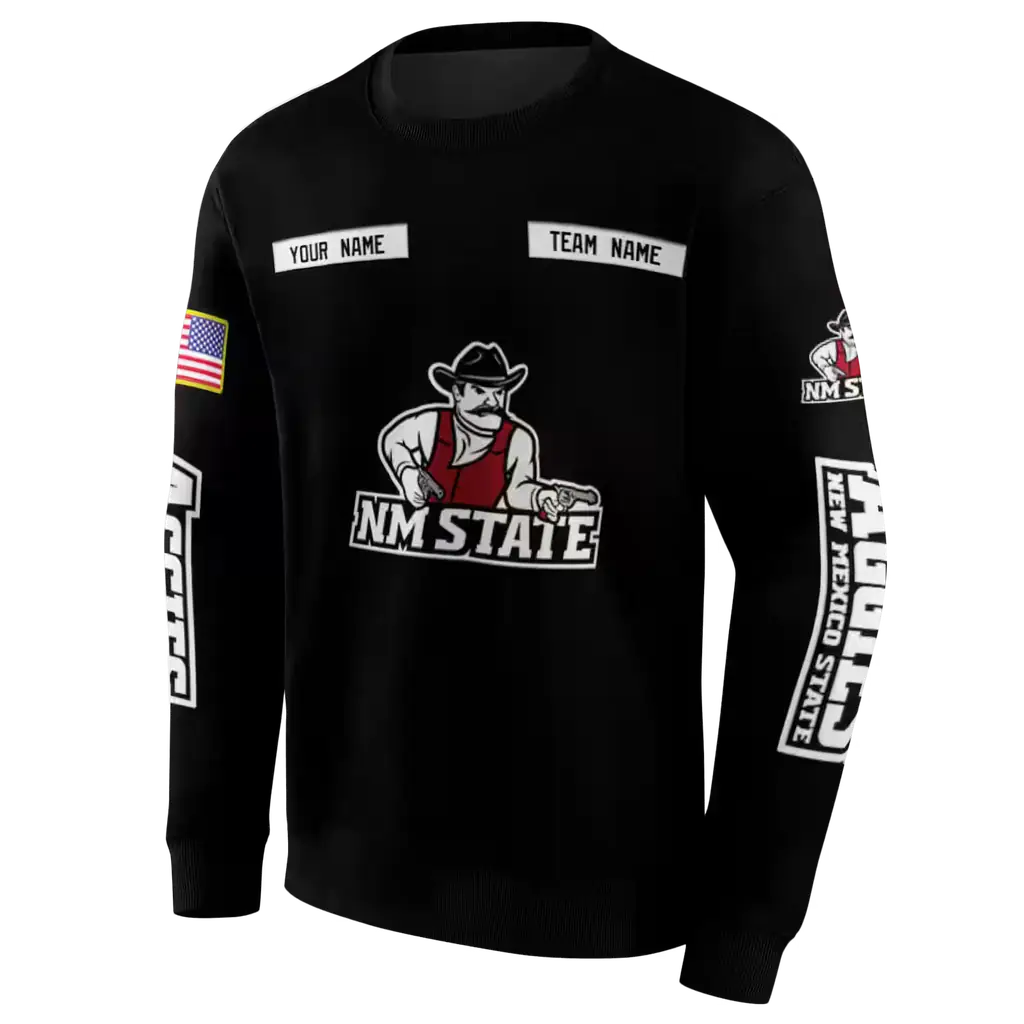 customized new mexico state aggies punisher skull black hoodie new arrival customized new mexico state aggies punisher skull black hoodie new arrival
