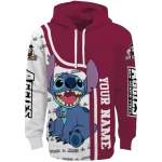 customized new mexico state aggies stitch crimson hoodie best selling