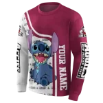 customized new mexico state aggies stitch crimson hoodie best selling