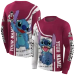 customized new mexico state aggies stitch crimson hoodie best selling