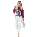 customized new mexico state aggies stitch crimson hoodie best selling