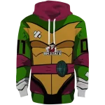 customized new mexico state aggies superhero armor crimson green hoodie best selling