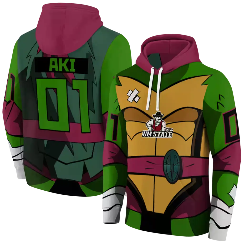 customized new mexico state aggies superhero armor crimson green hoodie fashion forward customized new mexico state aggies superhero armor crimson green hoodie fashion forward