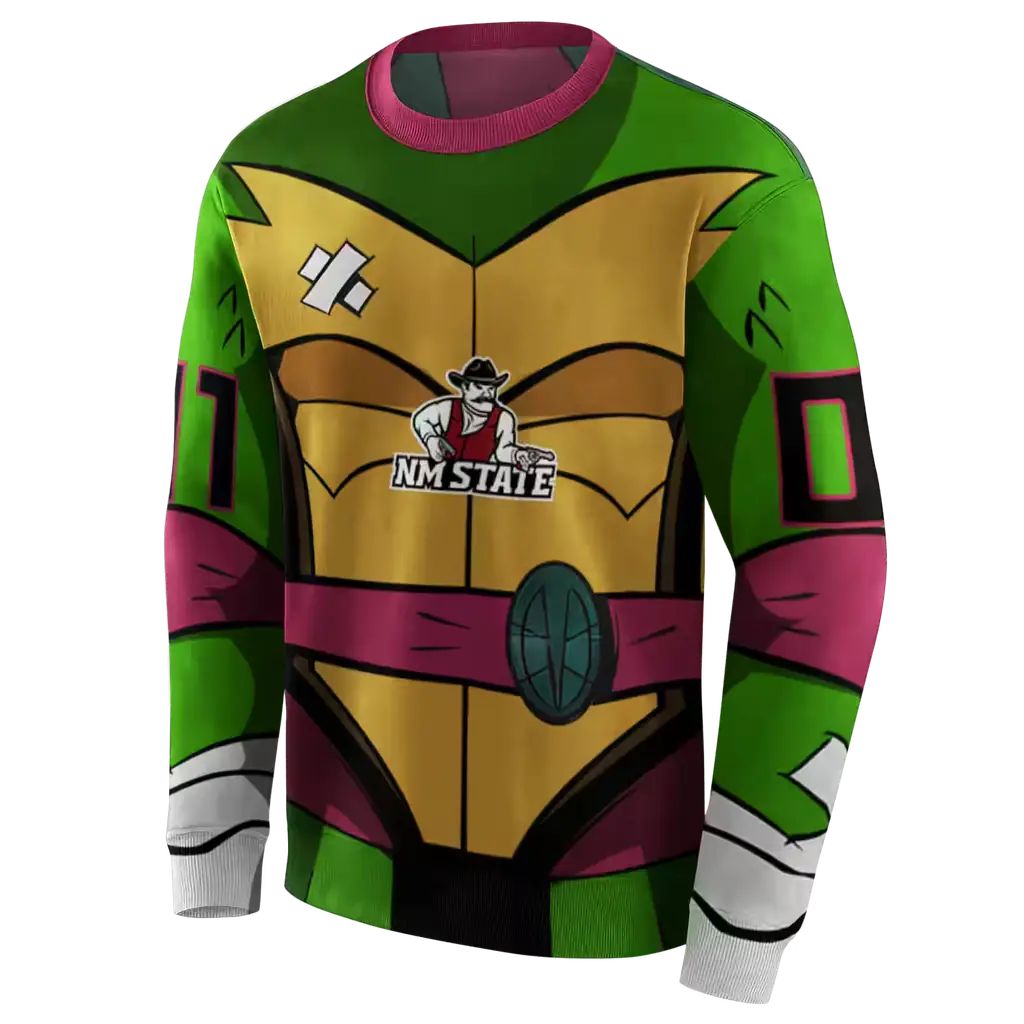 customized new mexico state aggies superhero armor crimson green hoodie new arrival customized new mexico state aggies superhero armor crimson green hoodie new arrival