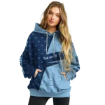 customized north carolina tar heels abstract shape light blue hoodie best selling
