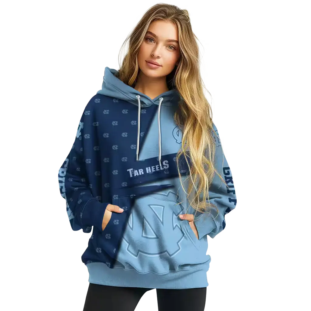customized north carolina tar heels abstract shape light blue hoodie high quality customized north carolina tar heels abstract shape light blue hoodie high quality