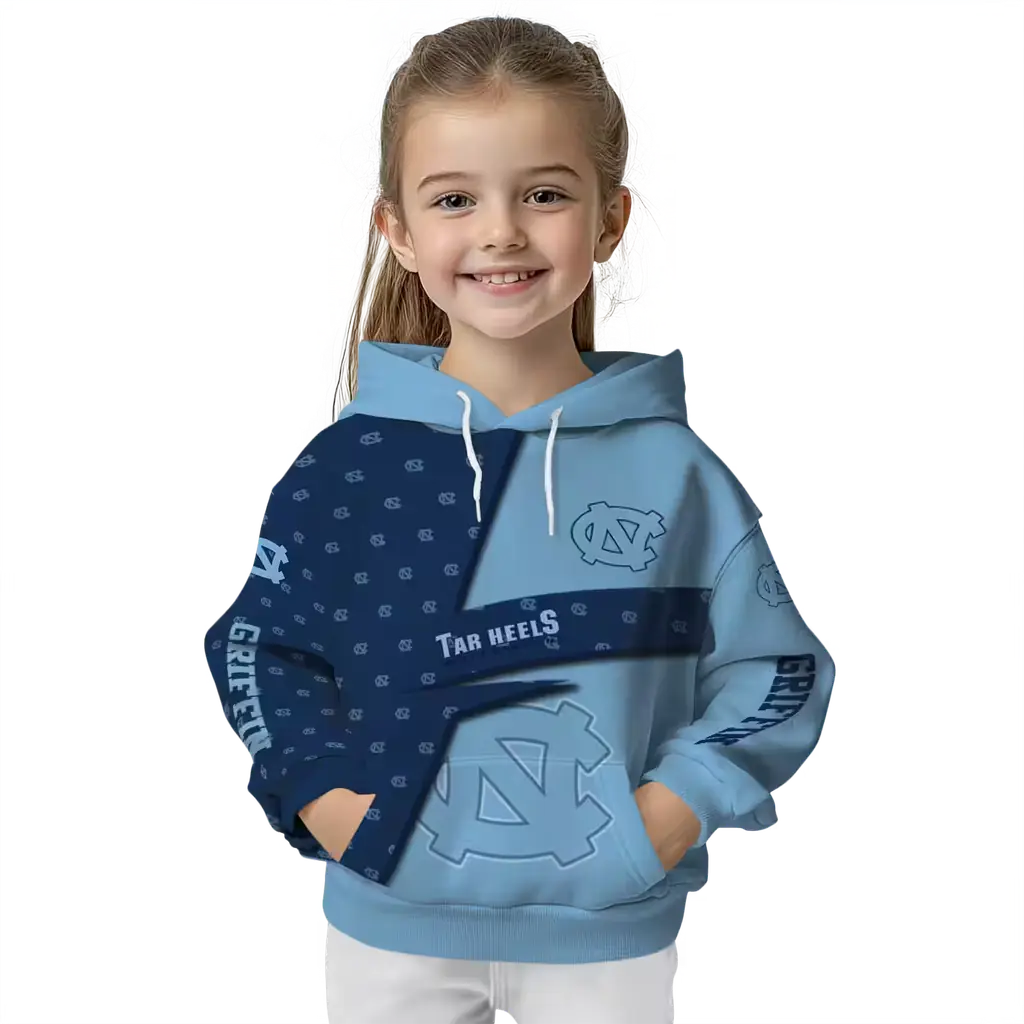 customized north carolina tar heels abstract shape light blue hoodie top rated customized north carolina tar heels abstract shape light blue hoodie top rated