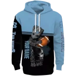 customized north carolina tar heels baby groot light blue black hoodie best selling