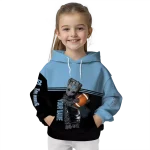 customized north carolina tar heels baby groot light blue black hoodie best selling