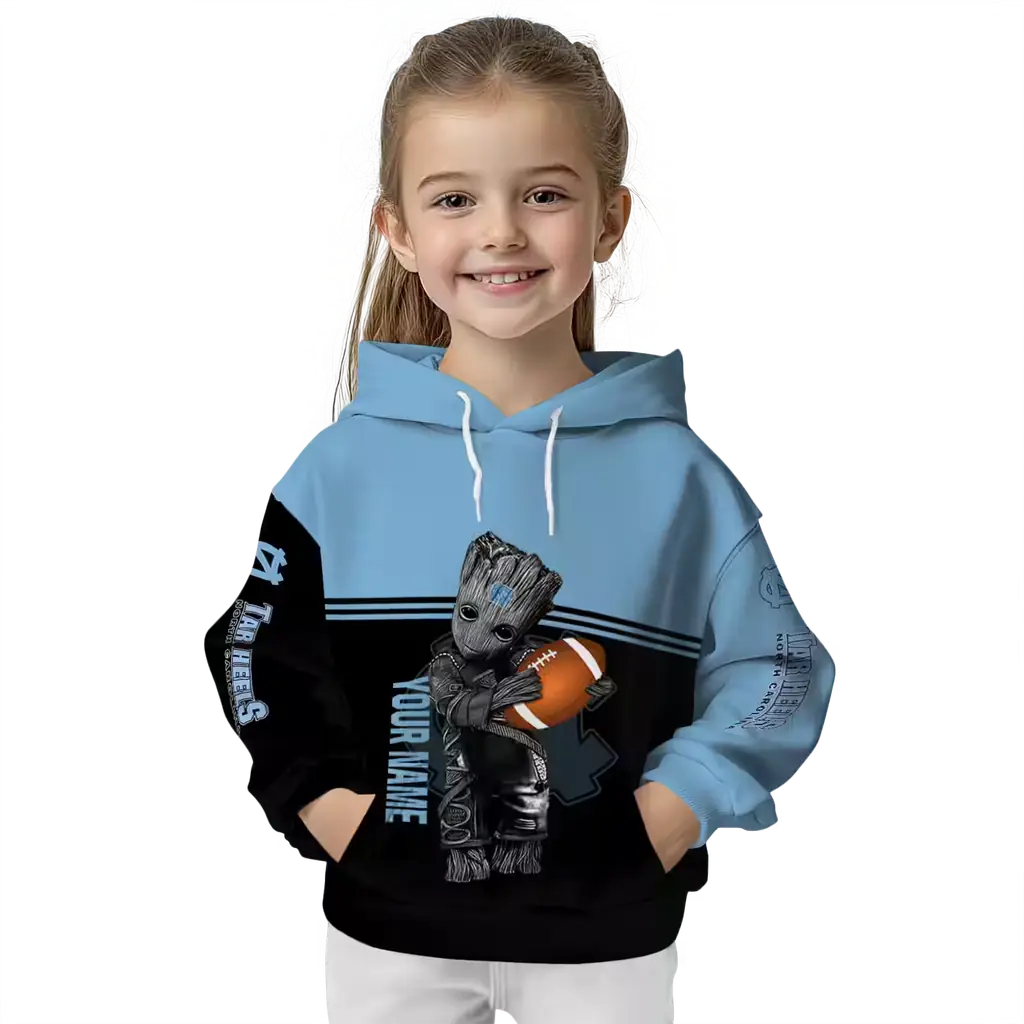 customized north carolina tar heels baby groot light blue black hoodie top rated customized north carolina tar heels baby groot light blue black hoodie top rated