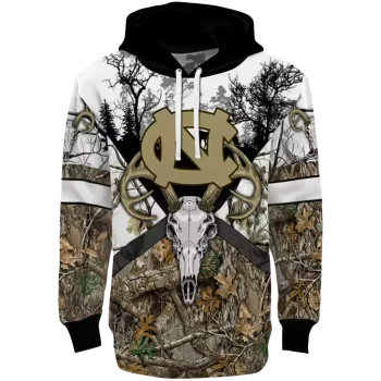 customized north carolina tar heels forest silhouette hoodie best selling