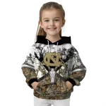 customized north carolina tar heels forest silhouette hoodie best selling