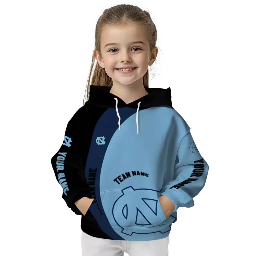 customized north carolina tar heels minimalist design light blue black hoodie top rated customized north carolina tar heels minimalist design light blue black hoodie top rated