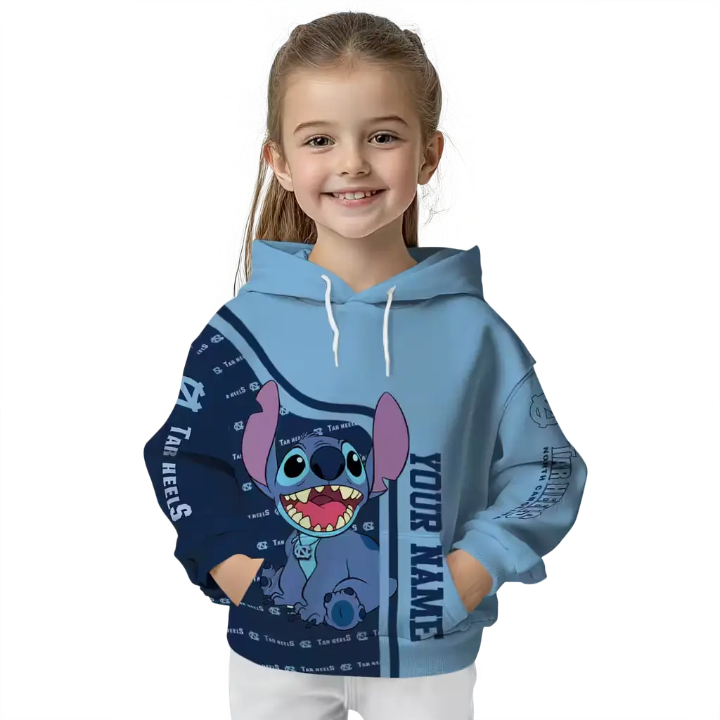 customized north carolina tar heels stitch light blue hoodie top rated customized north carolina tar heels stitch light blue hoodie top rated