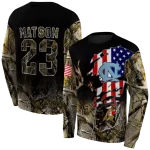 customized north carolina tar heels tree camo hoodie best selling