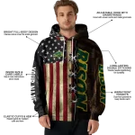 customized north dakota state bison american pride hoodie best selling