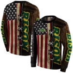 customized north dakota state bison american pride hoodie best selling