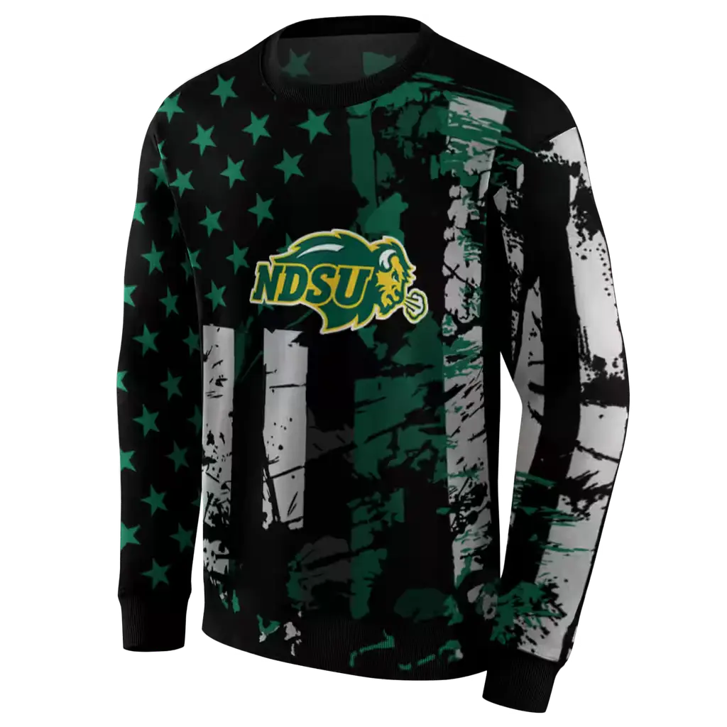 customized north dakota state bison distressed flag green black hoodie new arrival customized north dakota state bison distressed flag green black hoodie new arrival