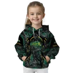 customized north dakota state bison hunting theme green black hoodie best selling