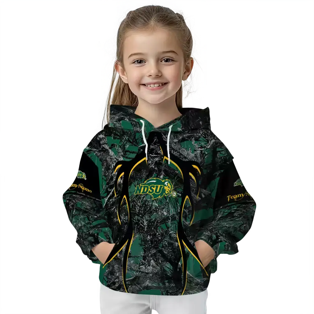 customized north dakota state bison hunting theme green black hoodie top rated customized north dakota state bison hunting theme green black hoodie top rated