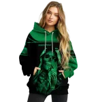 customized north texas mean green grim reaper green black hoodie best selling