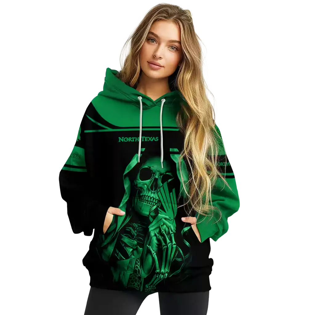 customized north texas mean green grim reaper green black hoodie high quality customized north texas mean green grim reaper green black hoodie high quality