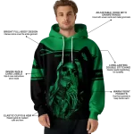 customized north texas mean green grim reaper green black hoodie best selling