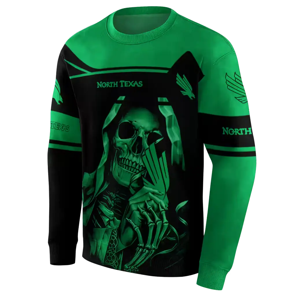 customized north texas mean green grim reaper green black hoodie new arrival customized north texas mean green grim reaper green black hoodie new arrival
