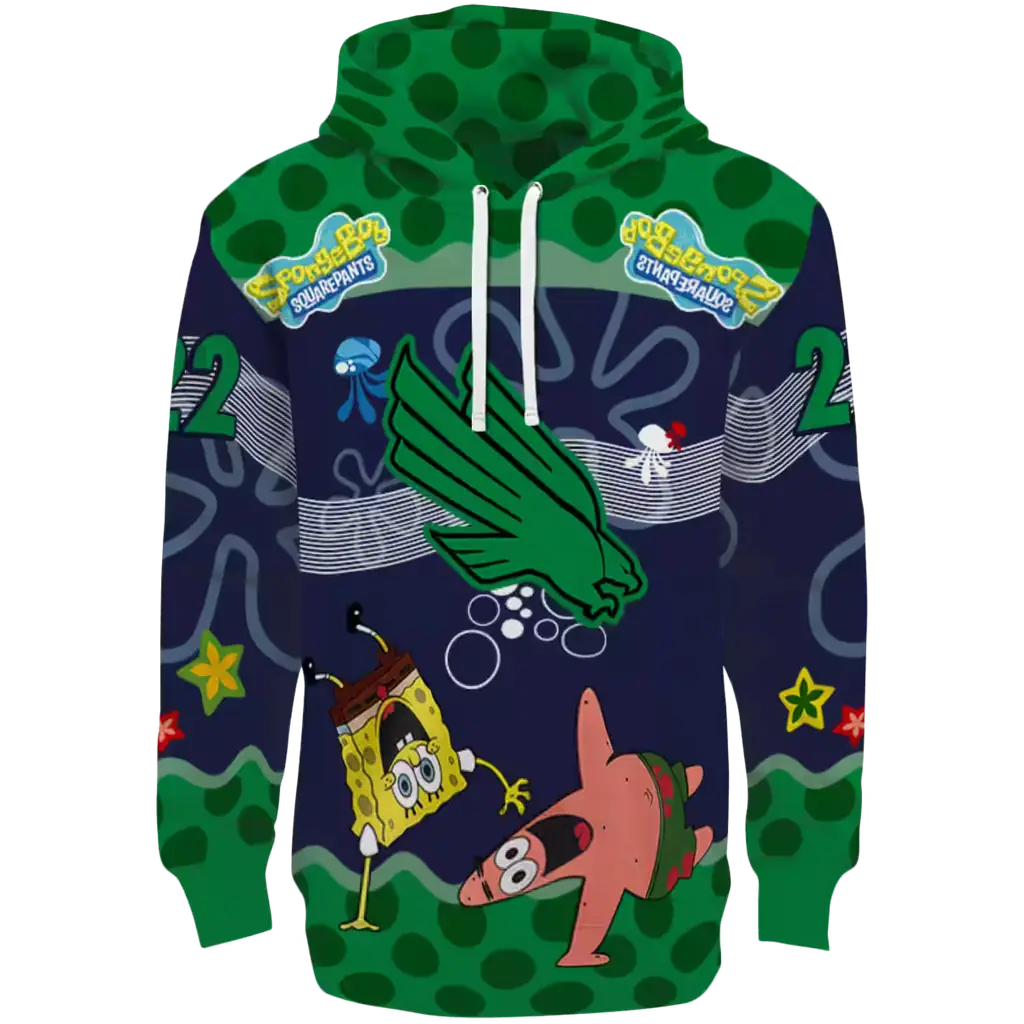 customized north texas mean green spongebob patrick star green navy hoodie best selling customized north texas mean green spongebob patrick star green navy hoodie best selling