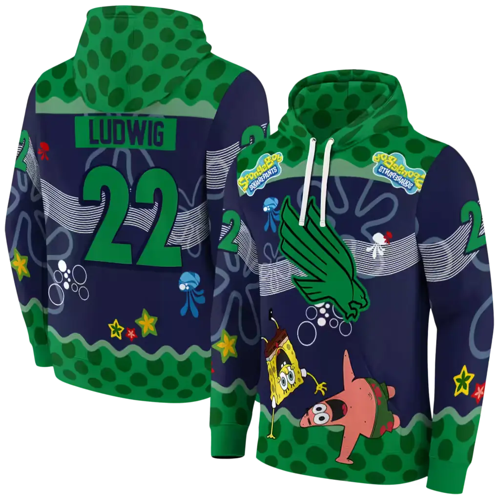customized north texas mean green spongebob patrick star green navy hoodie fashion forward customized north texas mean green spongebob patrick star green navy hoodie fashion forward