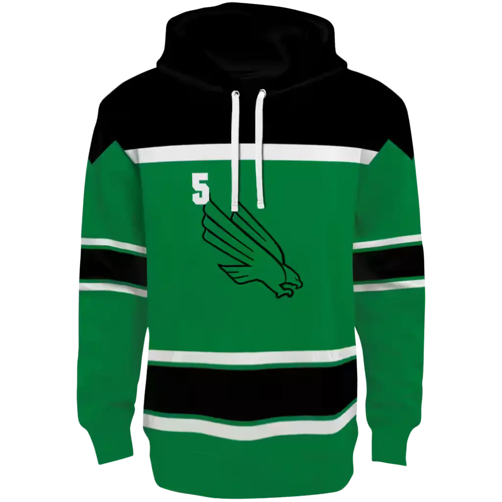 customized north texas mean green striped pattern green hoodie best selling customized north texas mean green striped pattern green hoodie best selling