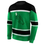 customized north texas mean green striped pattern green hoodie best selling