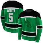 customized north texas mean green striped pattern green hoodie best selling