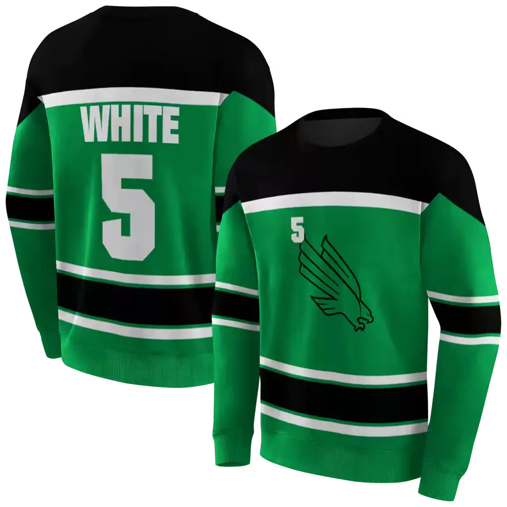 customized north texas mean green striped pattern green hoodie premium grade customized north texas mean green striped pattern green hoodie premium grade