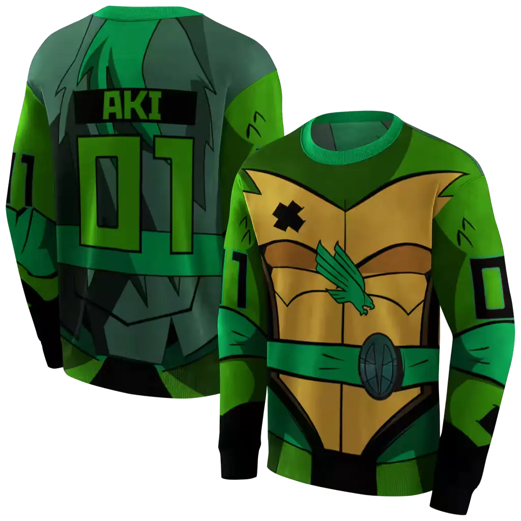 customized north texas mean green superhero armor green hoodie premium grade customized north texas mean green superhero armor green hoodie premium grade