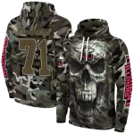 customized northern illinois huskies camo skull hoodie best selling