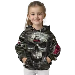 customized northern illinois huskies camo skull hoodie best selling
