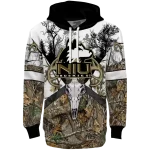 customized northern illinois huskies forest silhouette hoodie best selling