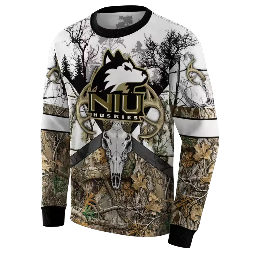 customized northern illinois huskies forest silhouette hoodie new arrival customized northern illinois huskies forest silhouette hoodie new arrival