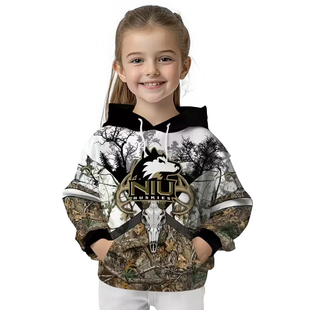 customized northern illinois huskies forest silhouette hoodie top rated customized northern illinois huskies forest silhouette hoodie top rated