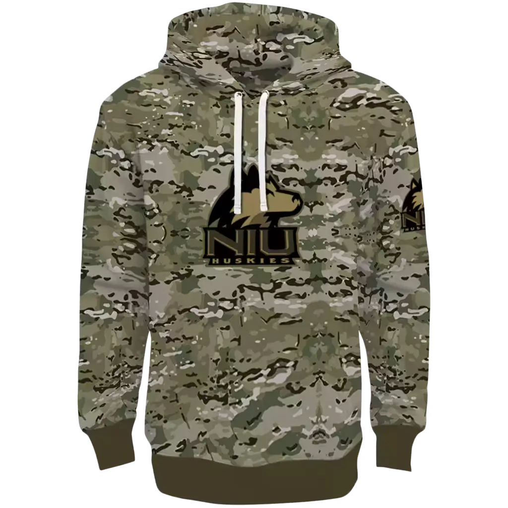 customized northern illinois huskies military style hoodie best selling customized northern illinois huskies military style hoodie best selling