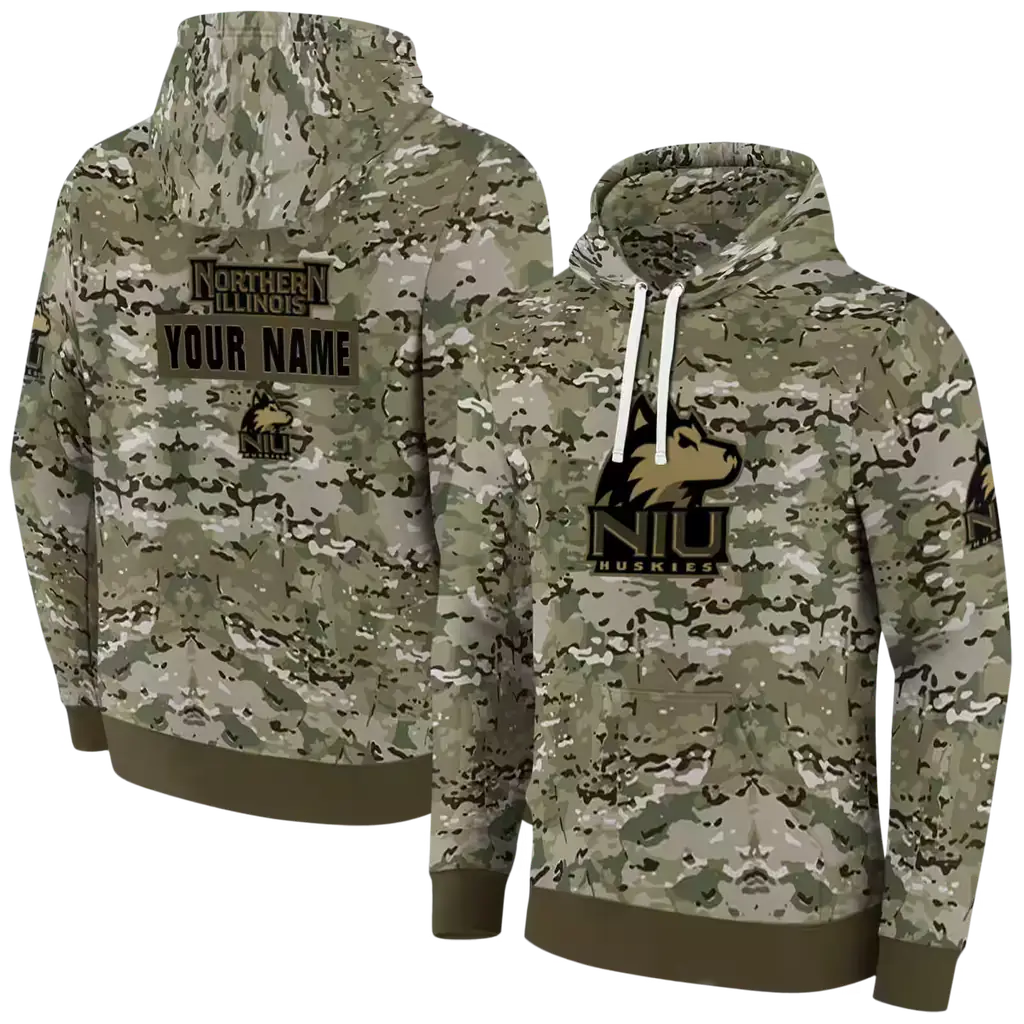 customized northern illinois huskies military style hoodie fashion forward customized northern illinois huskies military style hoodie fashion forward