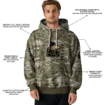 customized northern illinois huskies military style hoodie best selling