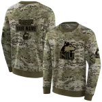 customized northern illinois huskies military style hoodie best selling